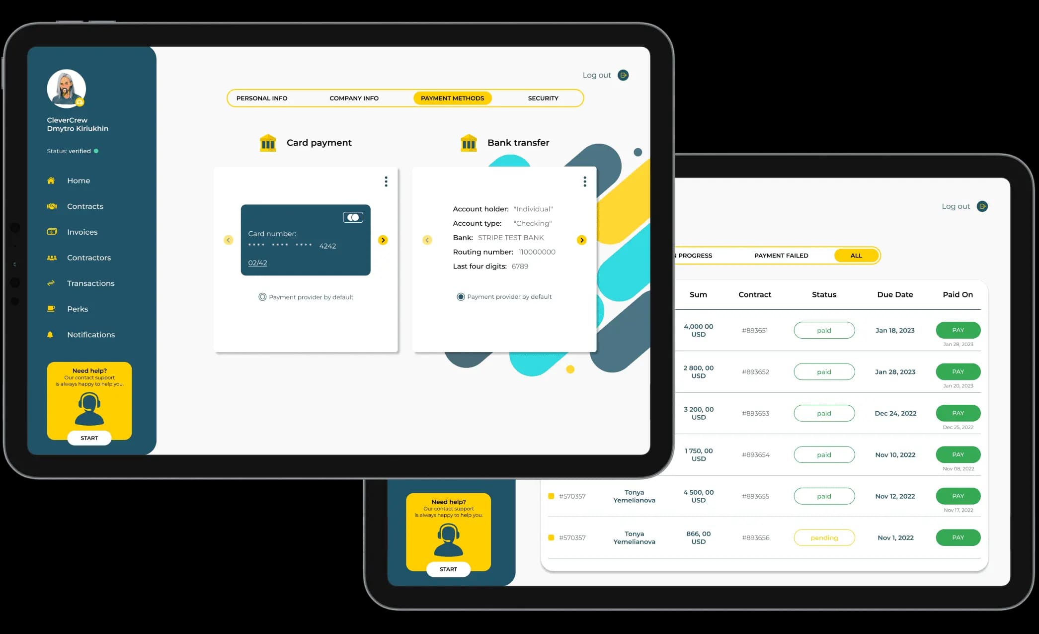 CleverFleet: an automated EOR and payroll management system